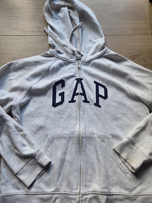Bluza sportowa GAP z kapturem rozm L na zasuwak