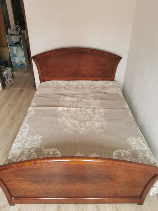 Cama cerejeira maciça