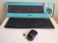 Klawiatura bezprzewodowa Logitech MK 270 + myszka