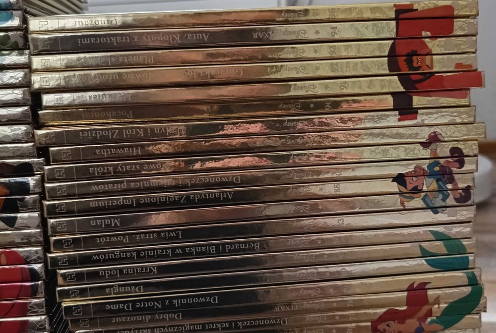 Złota kolekcja bajek Disneya, numery od 1 do 95