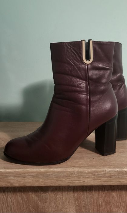 Ботинки женские напівчеревики жіночі шкіряні демісезонні 39 розмір