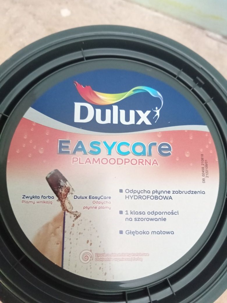 Farba Dulux easycare plamoodporna 2,5l tu turkus