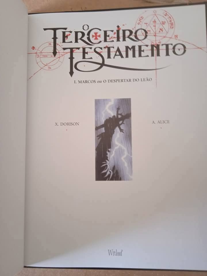O Terceiro Testamento 
Banda Desenhada 
X. Dorson & A. Alice 
€6 - nov