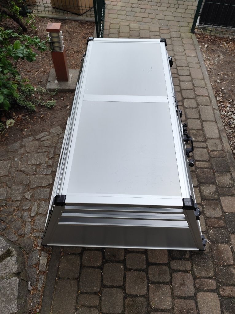 AluRide podwójny, aluminiowy transporter dla psów 97x92x68 cm