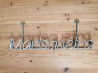 Reclame / sinal neon Marisqueira antigo