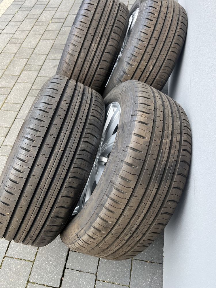 Alufelgi audi a3 16 cali 5x112 z oponami lato Nowe