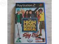 Jogo para playstation PS2 - High school musical sing it