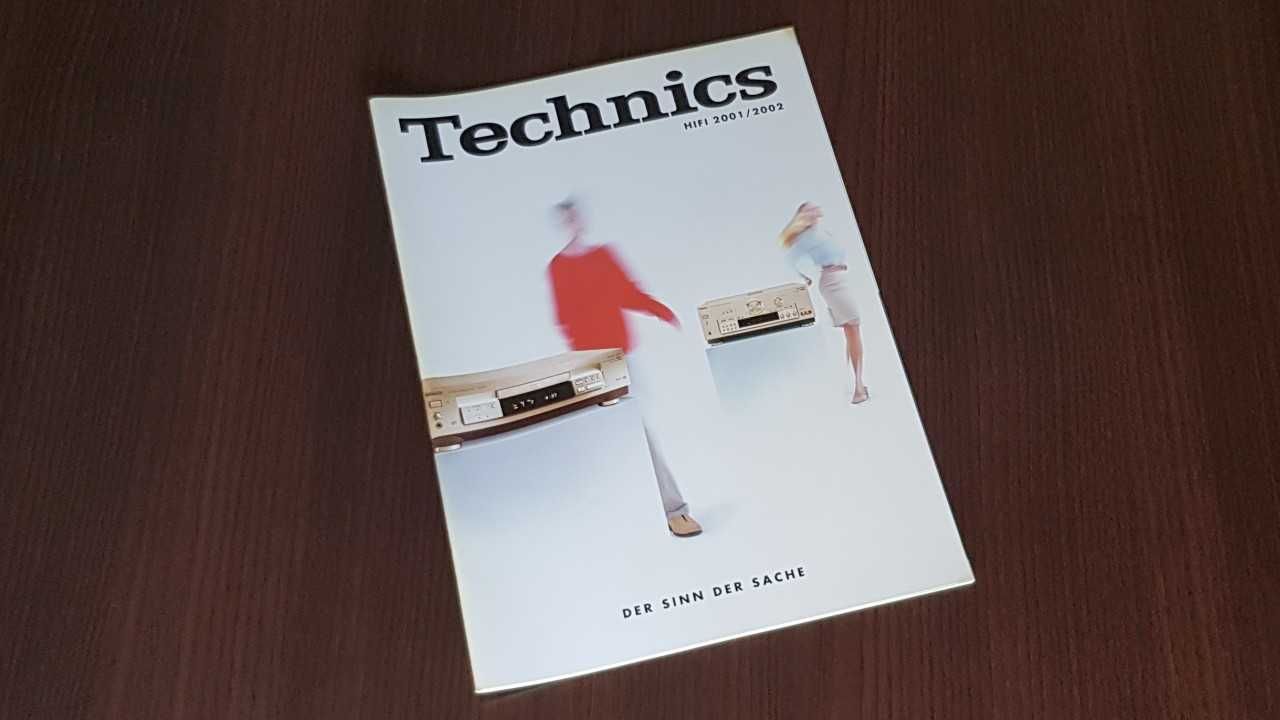 Katalog Prospekt Technics HIFI 2001/2002 Audio Retro