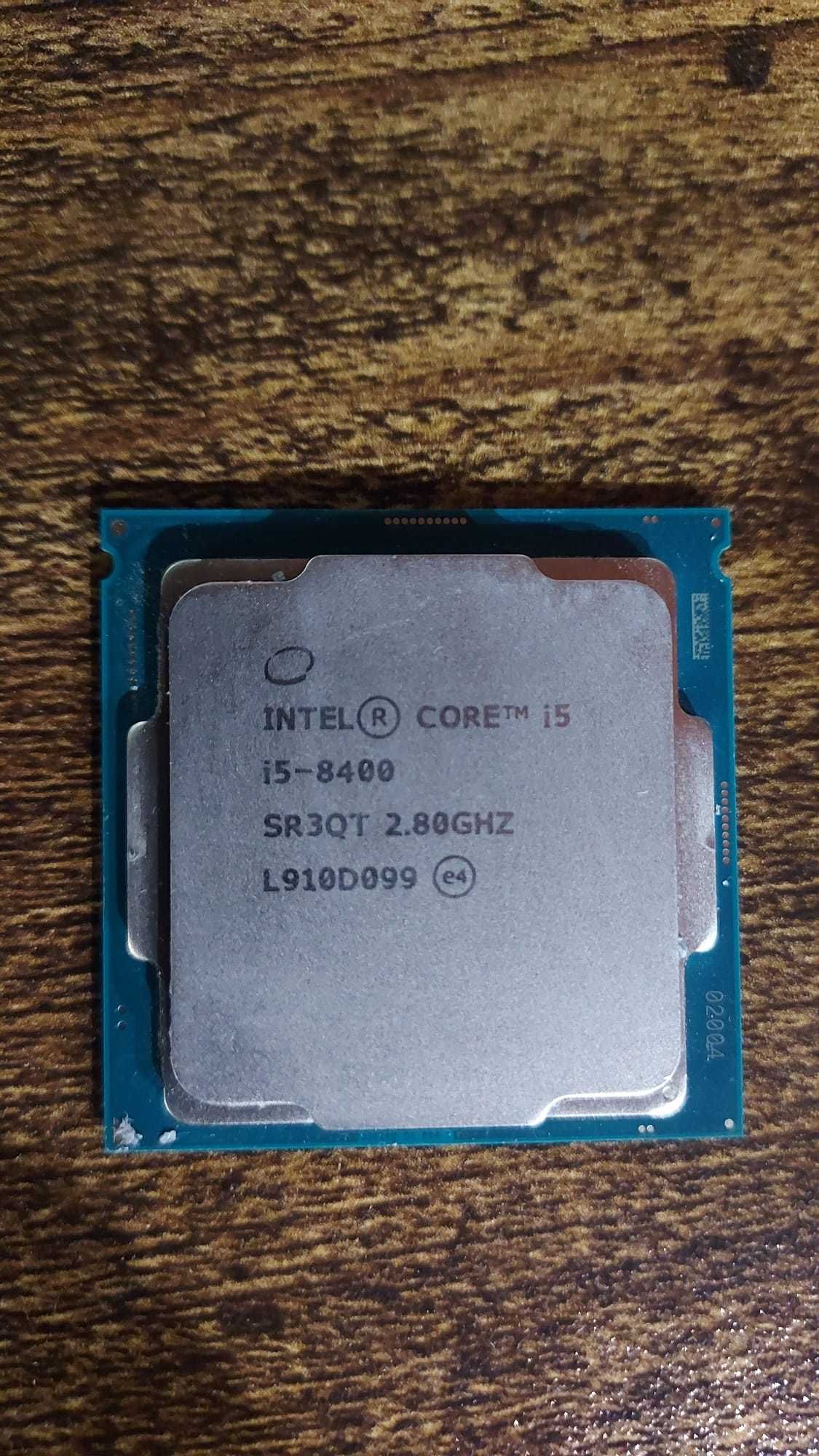 Processador + dissipador Intel core I5 8400