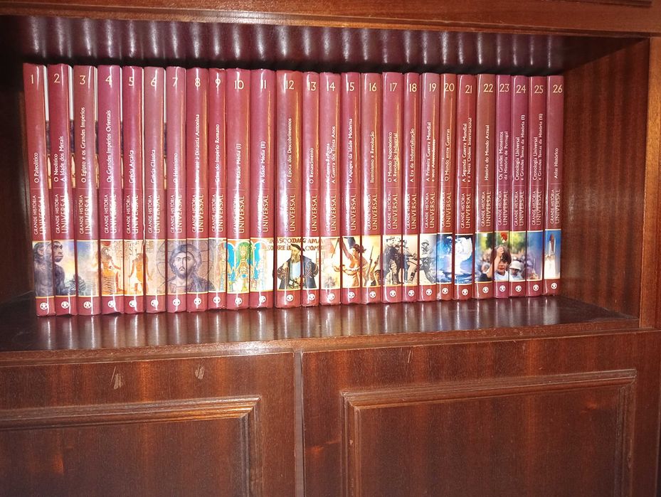 Grande História Universal Ediclube completa 26 volumes