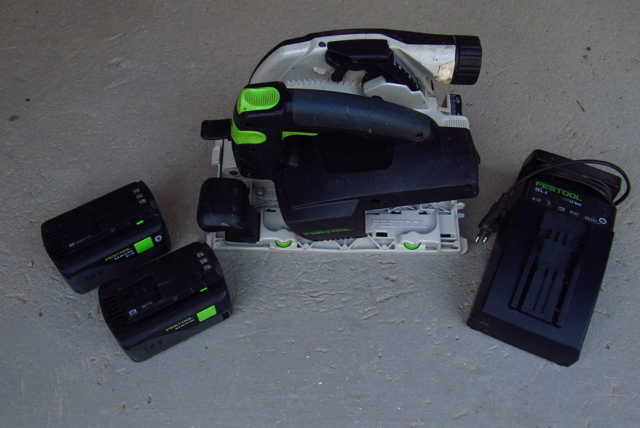 Pilarka tarczowa aku. FESTOOL HKC 55 EB 2x 5.2 Ah