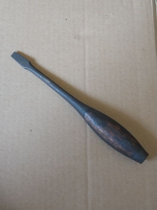 Stary śrubokręt kuźnia Sułkowice mocny 20 cm