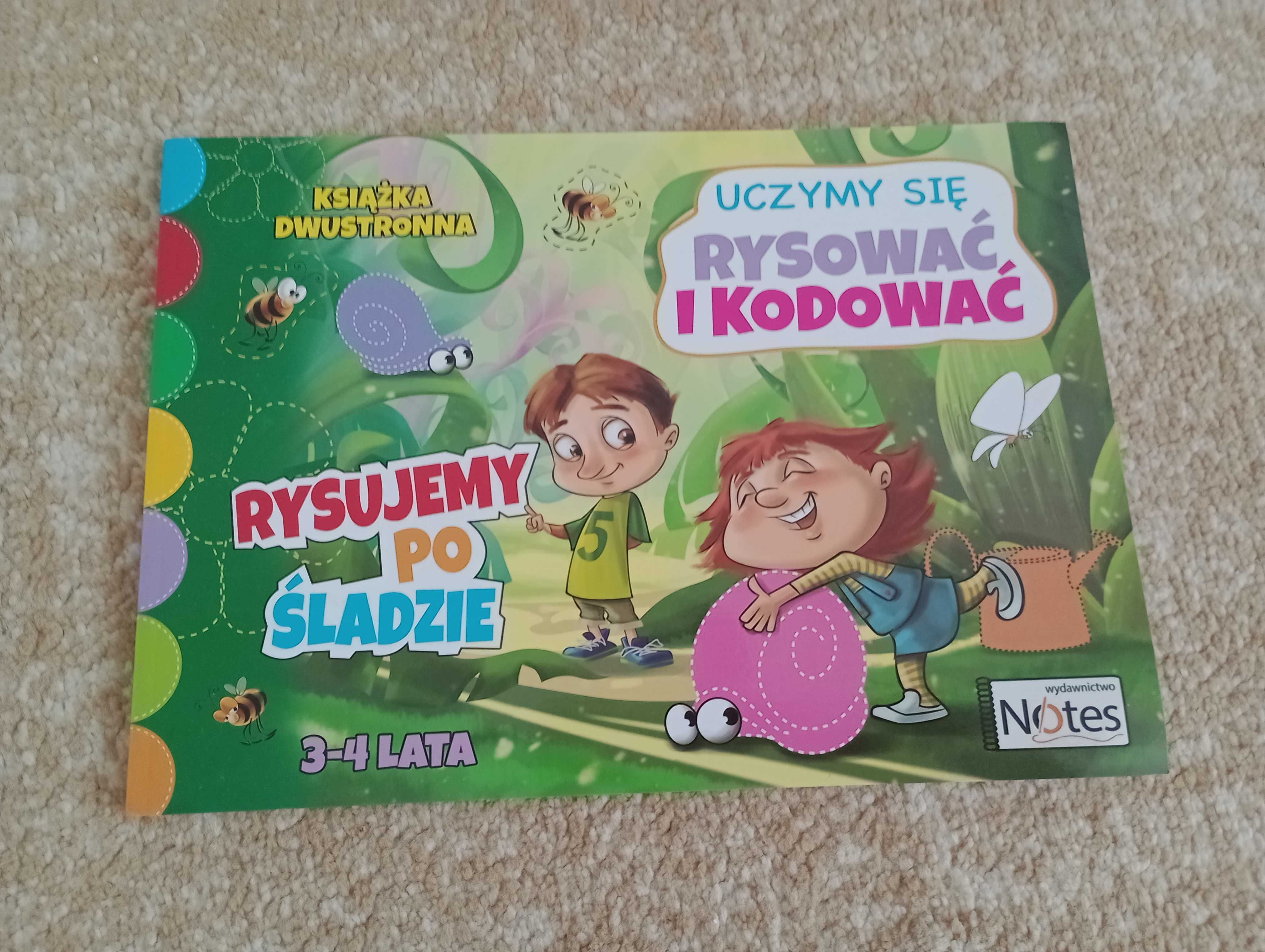 Uczymy się rysować i kodować. Poznajemy kodowanie 3 -4 lata