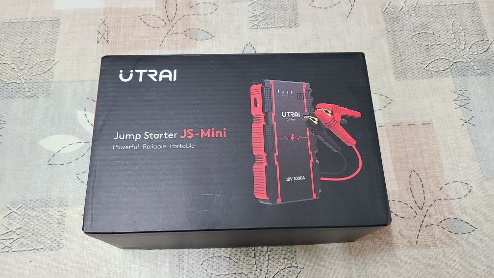 Jump Starter Utrai JS-Mini Booster Powerbank 1000A