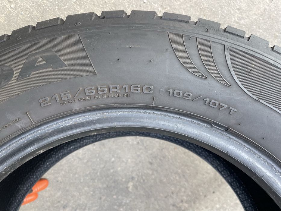 Шини 215/65/16C Fulda Conveo Trac 3 зима 2шт 7,9мм 2022рік