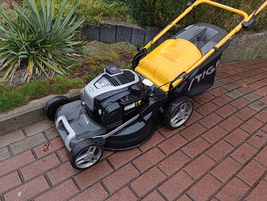 Kosiarka spalinowa Stiga 5KM Briggs elektryczny rozruch napęd kosz 48c