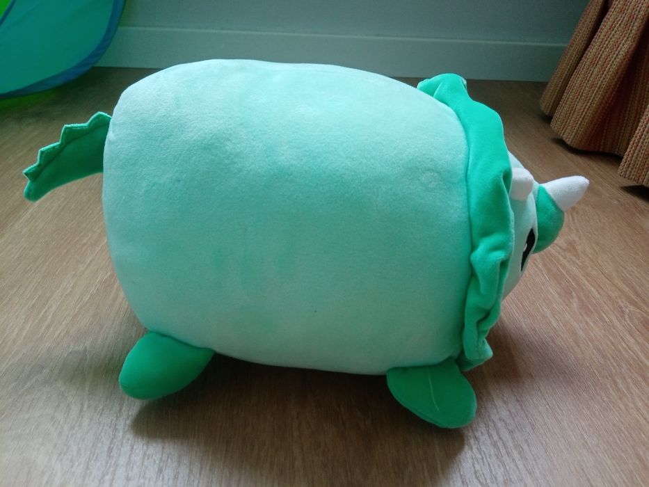 Peluche almofada dinossauro verde