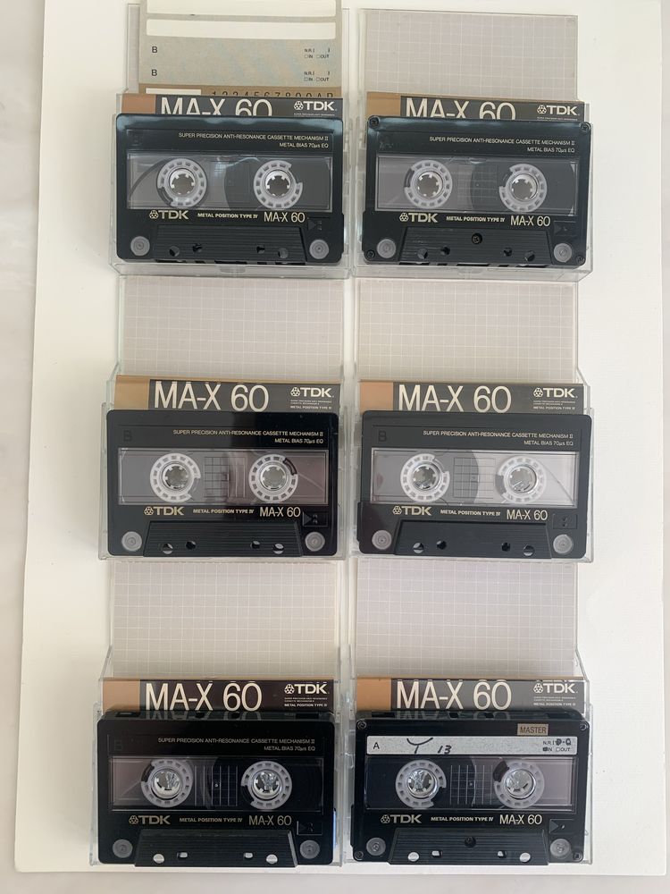 Аудиокассеты TDK MA-X  Metal в гарному стані
