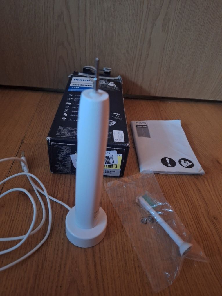 Szczoteczka soniczna PHILIPS Sonicare Series 3100 powystawowa