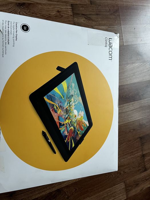 Графический планшет Wacom Cintiq16/FHD (DTK1660K0B)