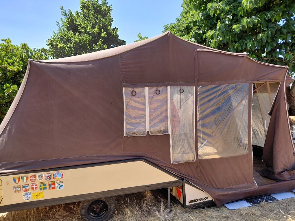 Atrelado tenda 1 quarto