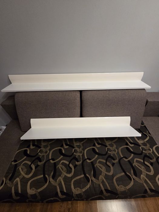 Półka  półki  białe Azteca Trio na ścianę  BRW