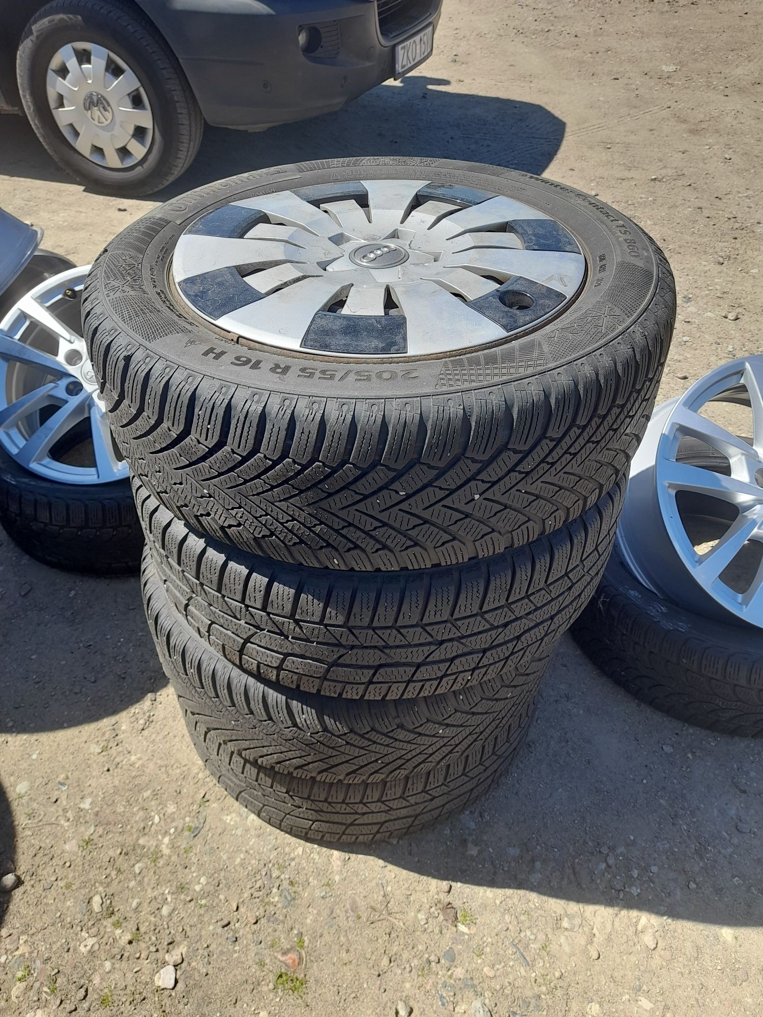 Koła zimowe audi 5x112  205 55 r16