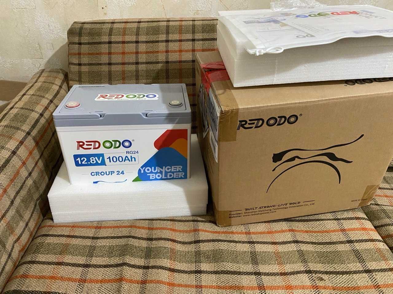 Аккумулятор LiFePo4 Redodo 12v 100 Ah Group 24