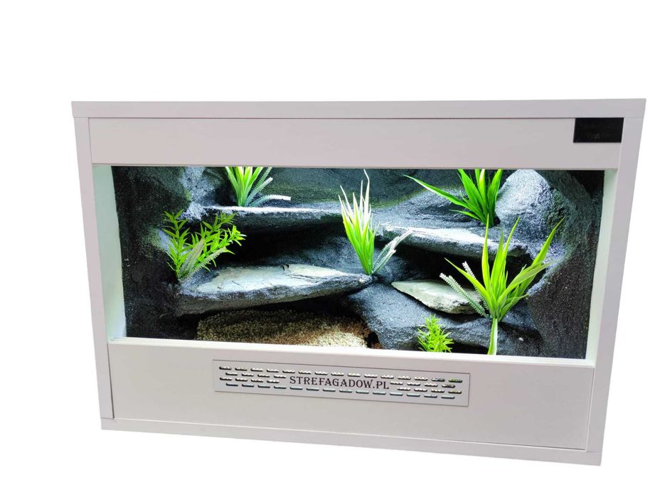 Terrarium pustynne nr687 60/40/40 dla gekona lamparciego DOSTĘPNE