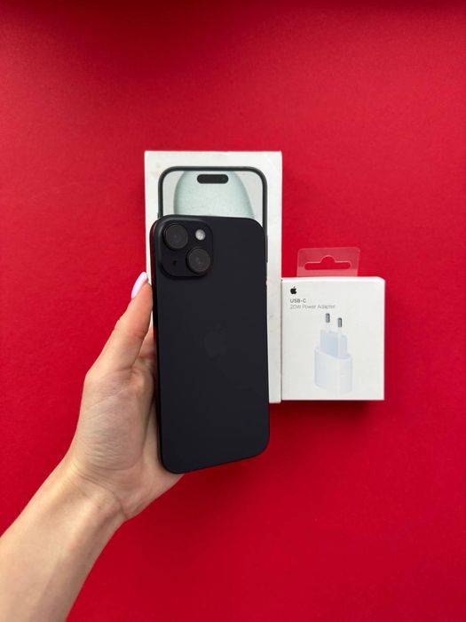 iPhone 15 128gb + Комплект! Фізична сім! Айфон 15