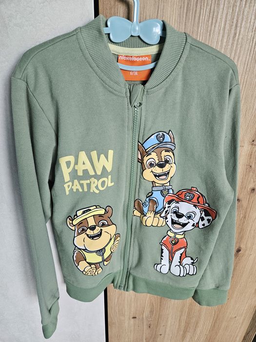 Bluza rozpinana rozm.122, Psi patrol