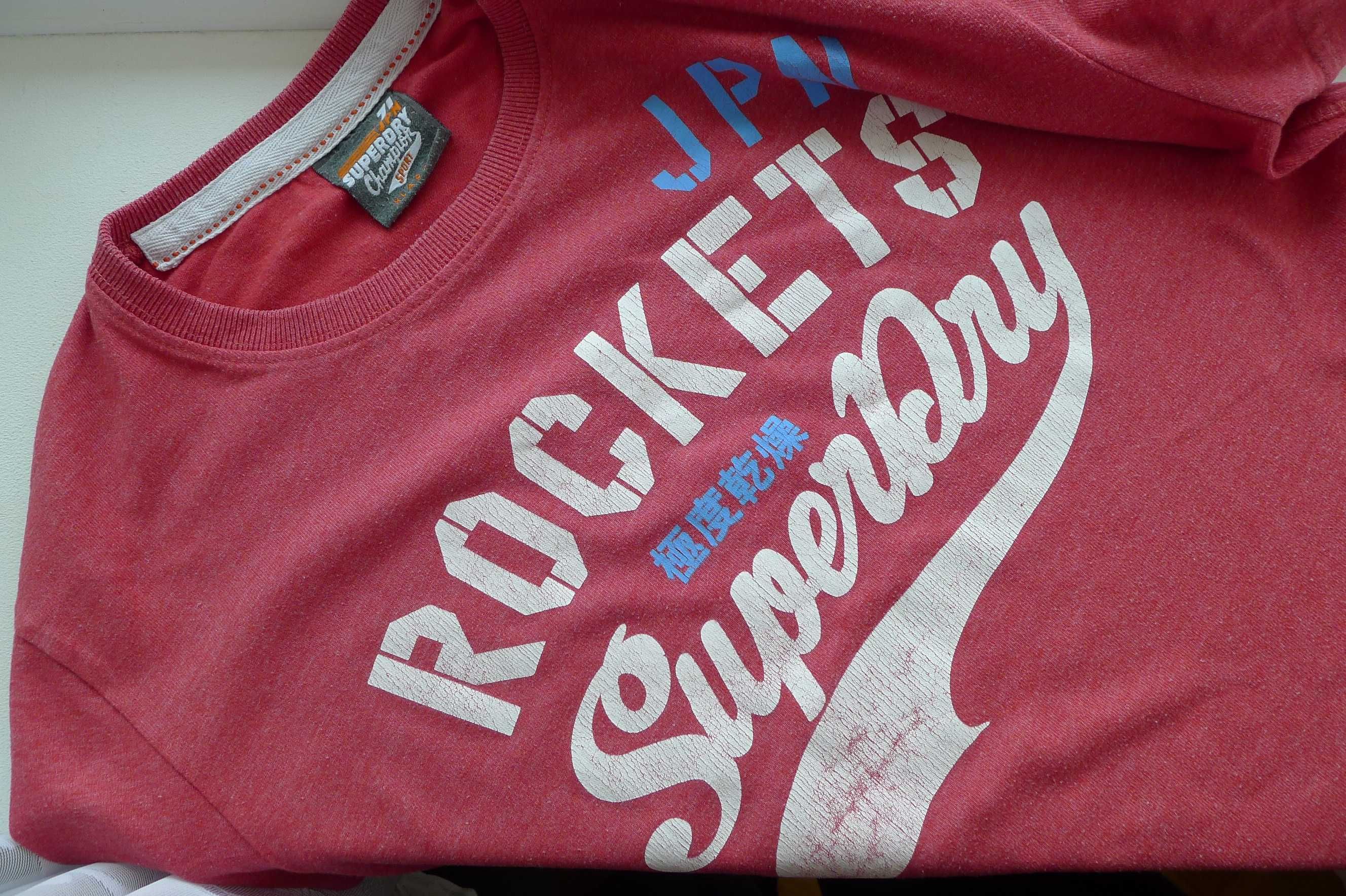 koszulka t-shirt SUPERDRY Japan Champion Sport 71 JPN r. L