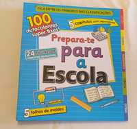 Prepara-te Para a Escola. Capa com fixas