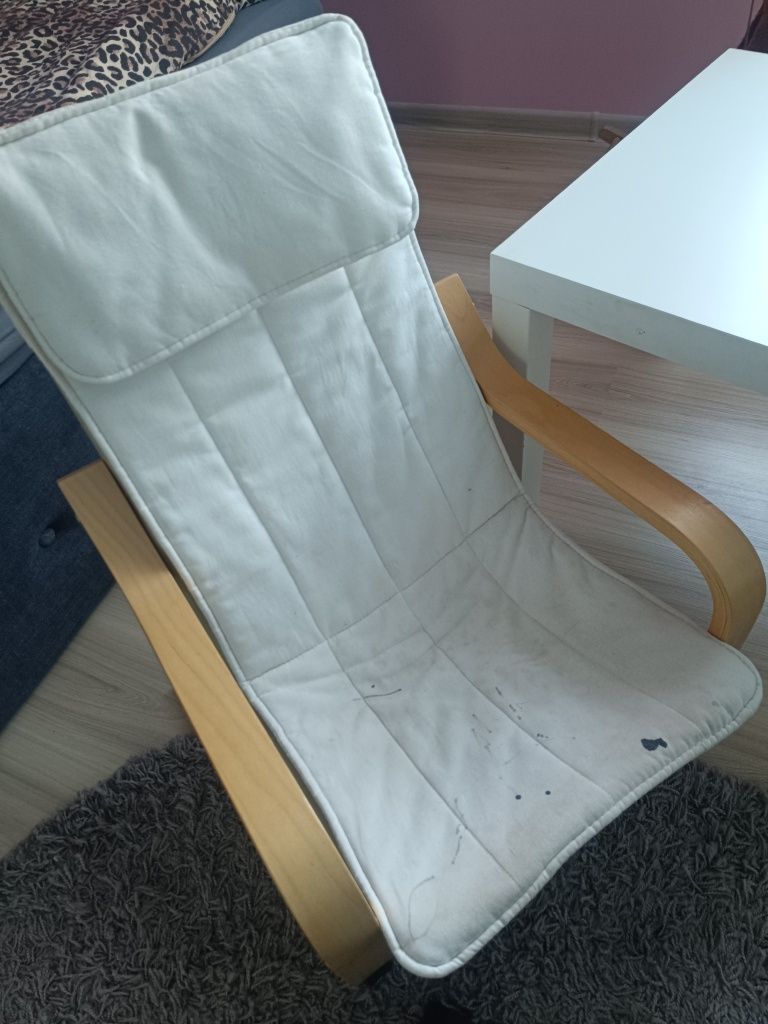 Fotele dziecięce finki stolik meble dziecięce Ikea poang