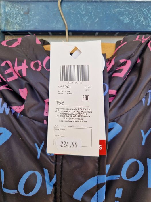 Kurtka/plaszcz rozm. 158 firmy 5-10-15