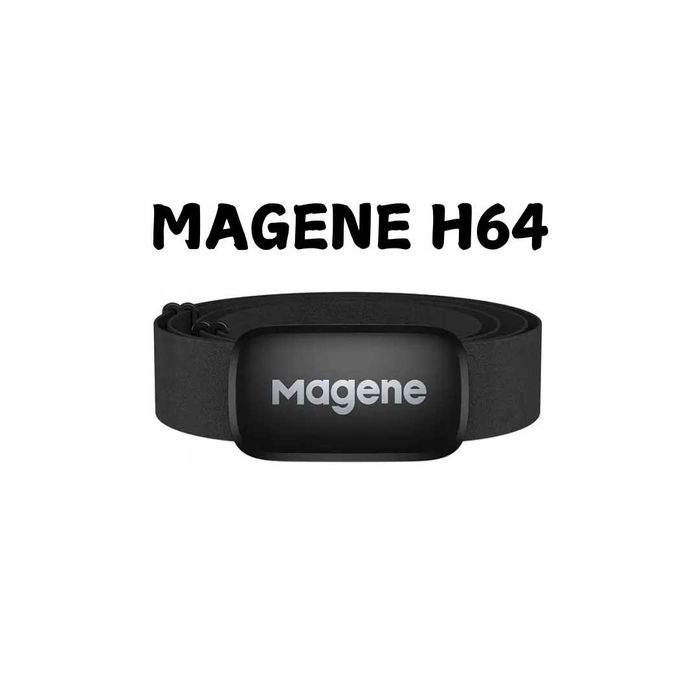 Нагрудний пульсометр Megane H64 датчик пульсу для бігу та велосипеду