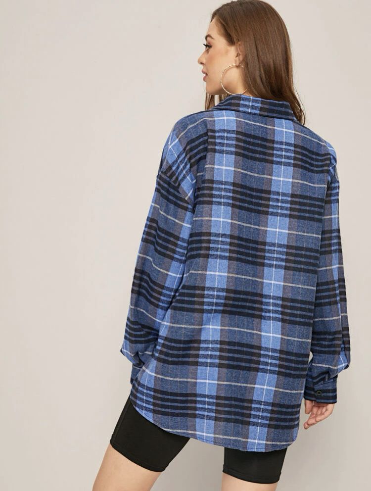 flanelowa koszula shein