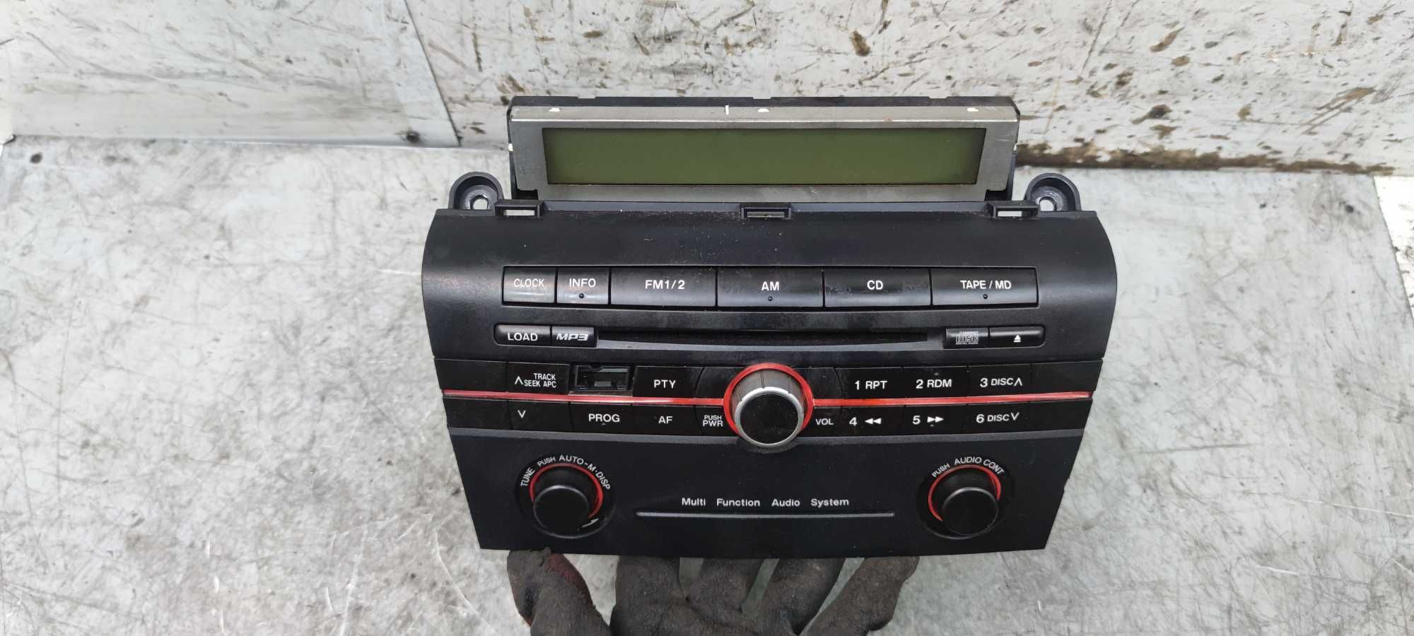 Mazda 3 I BK Radio CD Wyświetlacz