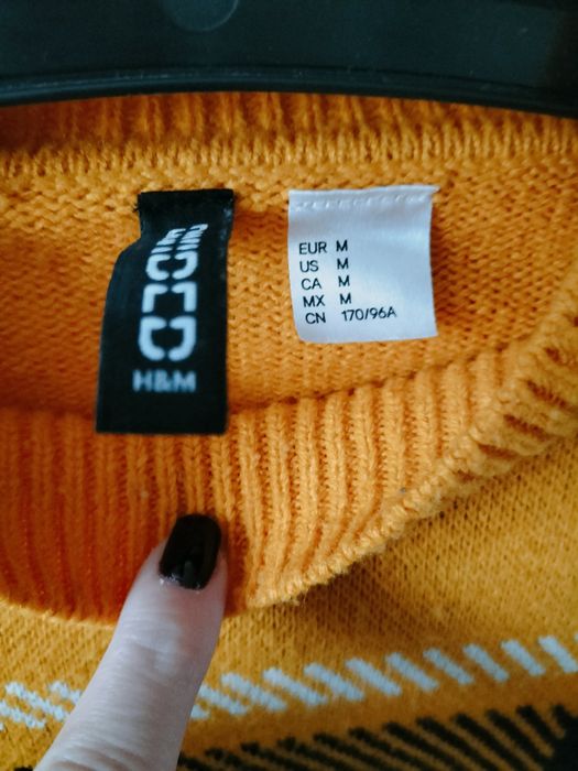Sweter H&M kratka M