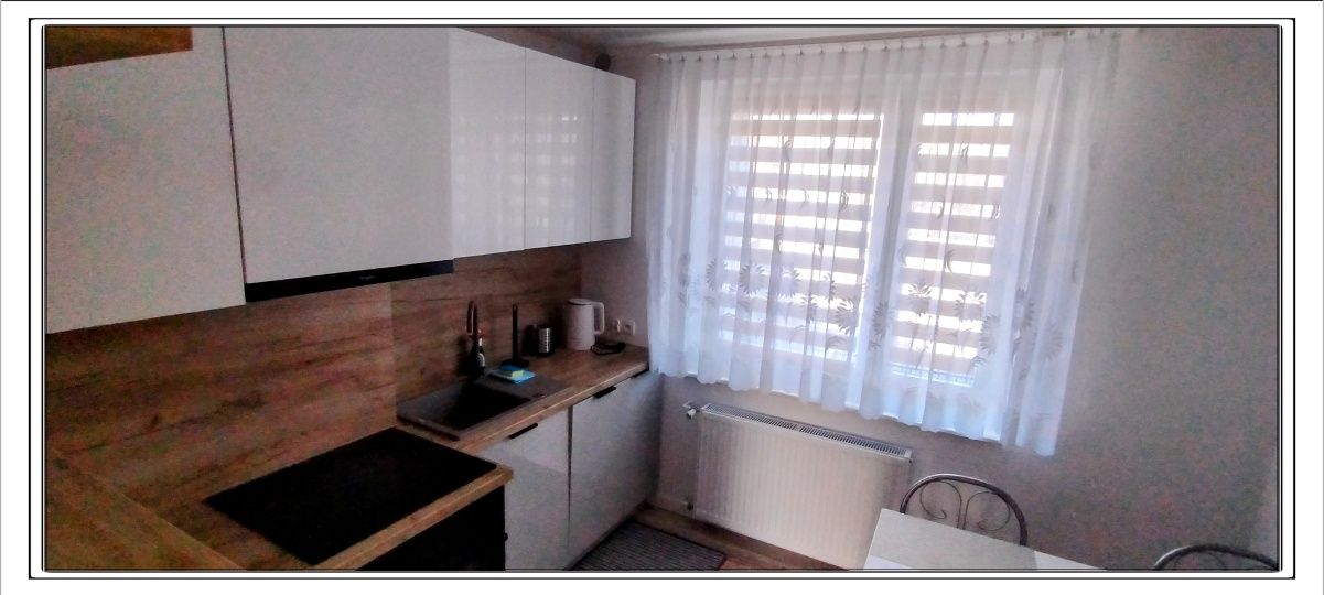 Studio dwupokojowe z aneksem kuchennym.  Wolne   od 25.08 i od 30.08.