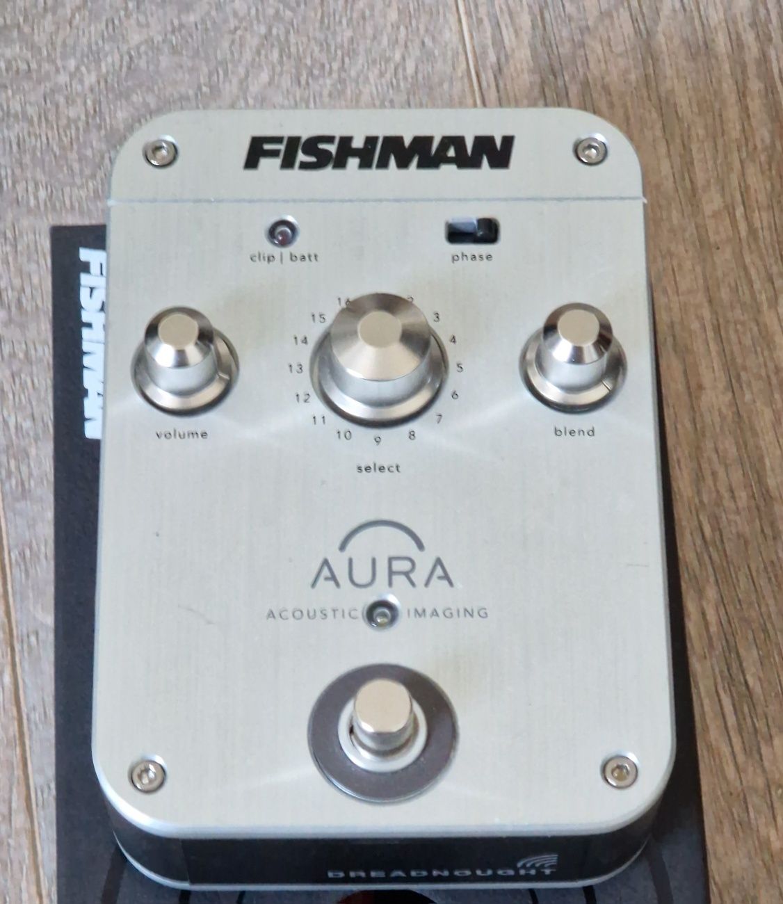 Fishman Aura preamp do gitary akustycznej