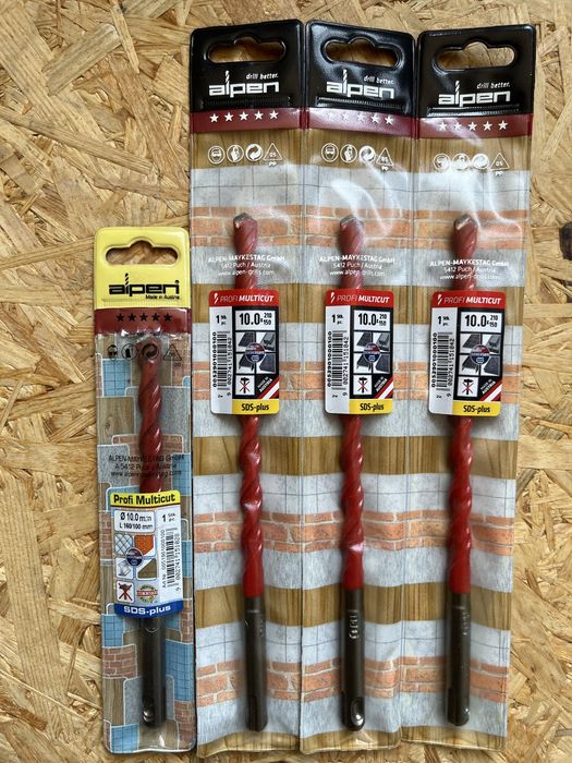 Wiertła Alpen Profi Multicut