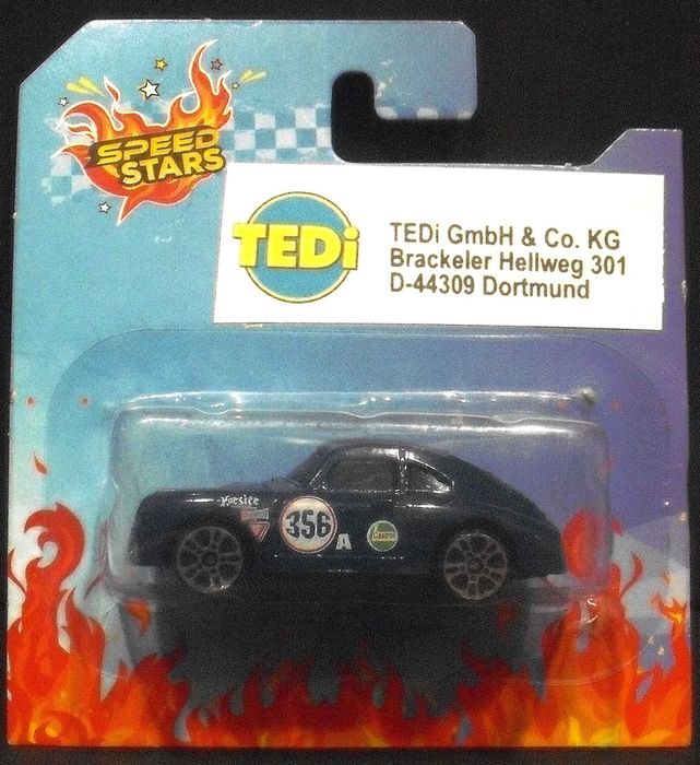 Porsche 356 A Coupé - Speed Stars TEDI - made in Germany - +/- 1/64