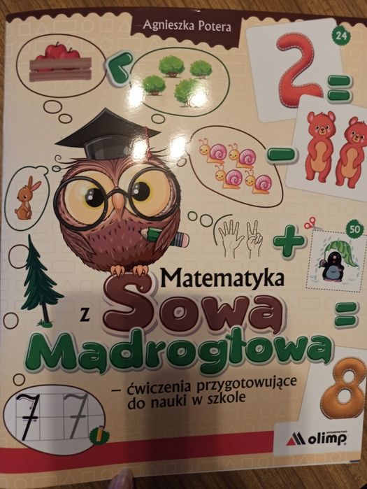 Matematyczne zabawy dla 6-7 latka wydawnictwo Olimp magiczny klucz