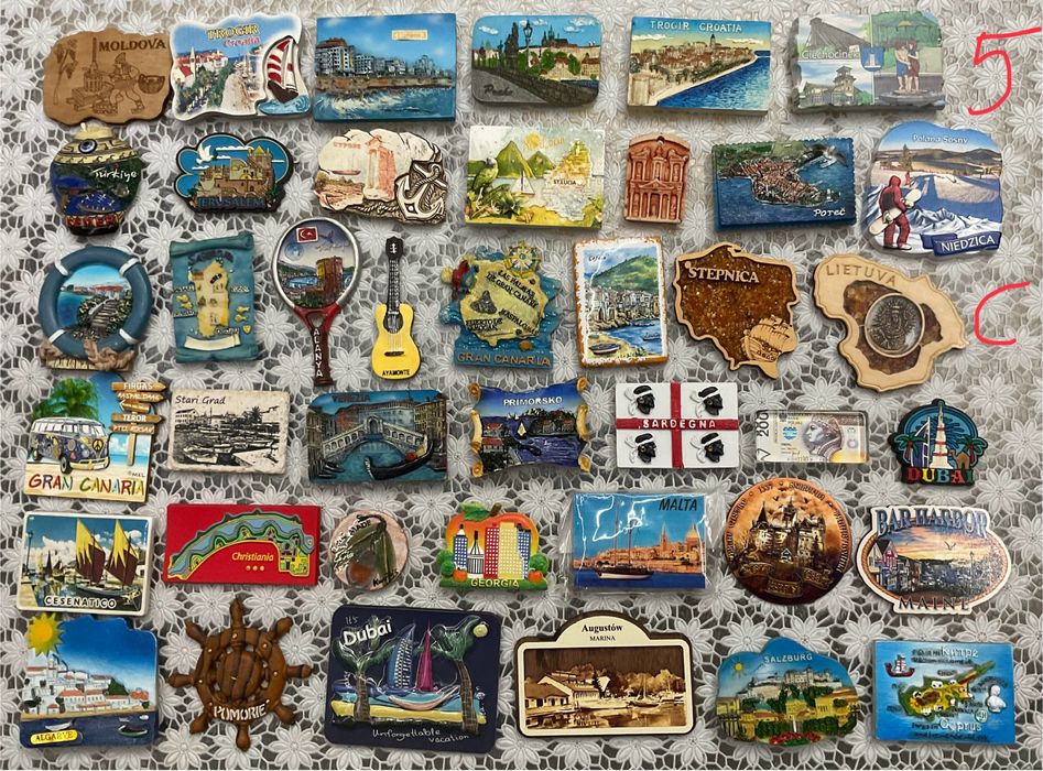 Magnes na lodówkę 5 zl