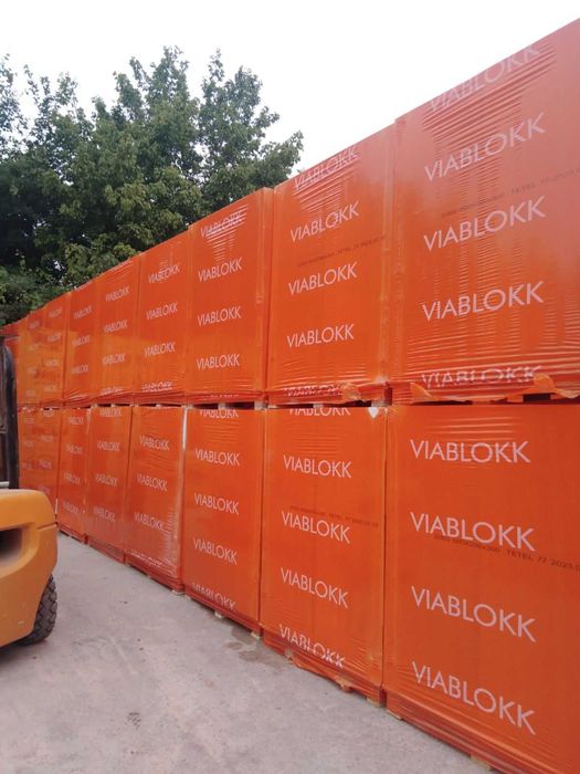 Газоблок, піноблок VIABLOKK Д300 по ціні виробника Жовква,Рава-Руська