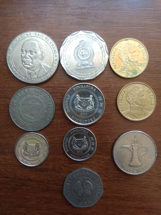 Набор монет мира