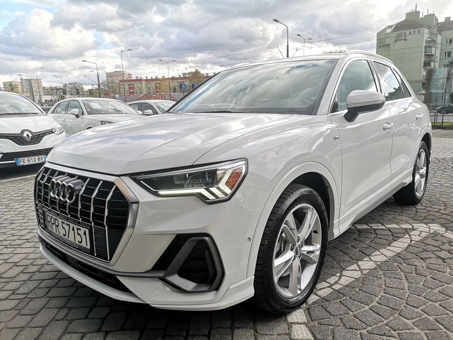 Audi Q3 Audi Q3 2.0 TFSI 230KM S-line II Wł. Import USA Panorama Skóra Asysty