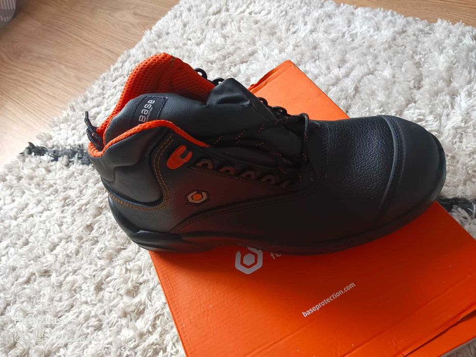 Buty Robocze Trzewiki Base PRADO B0154 S3 SRC / SMART - Nowe! R.45 box