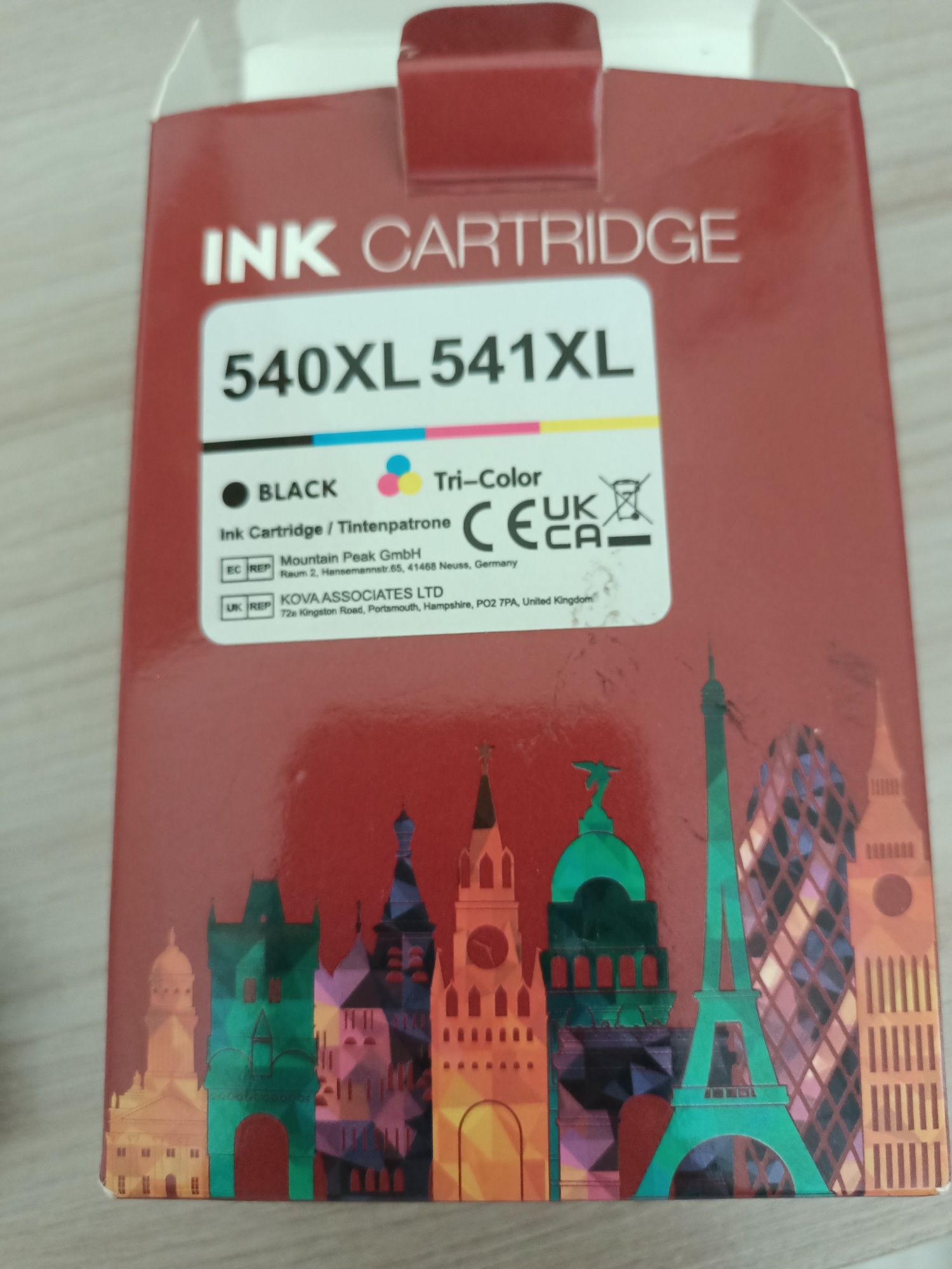 Tusze Canon 540XL 541XL